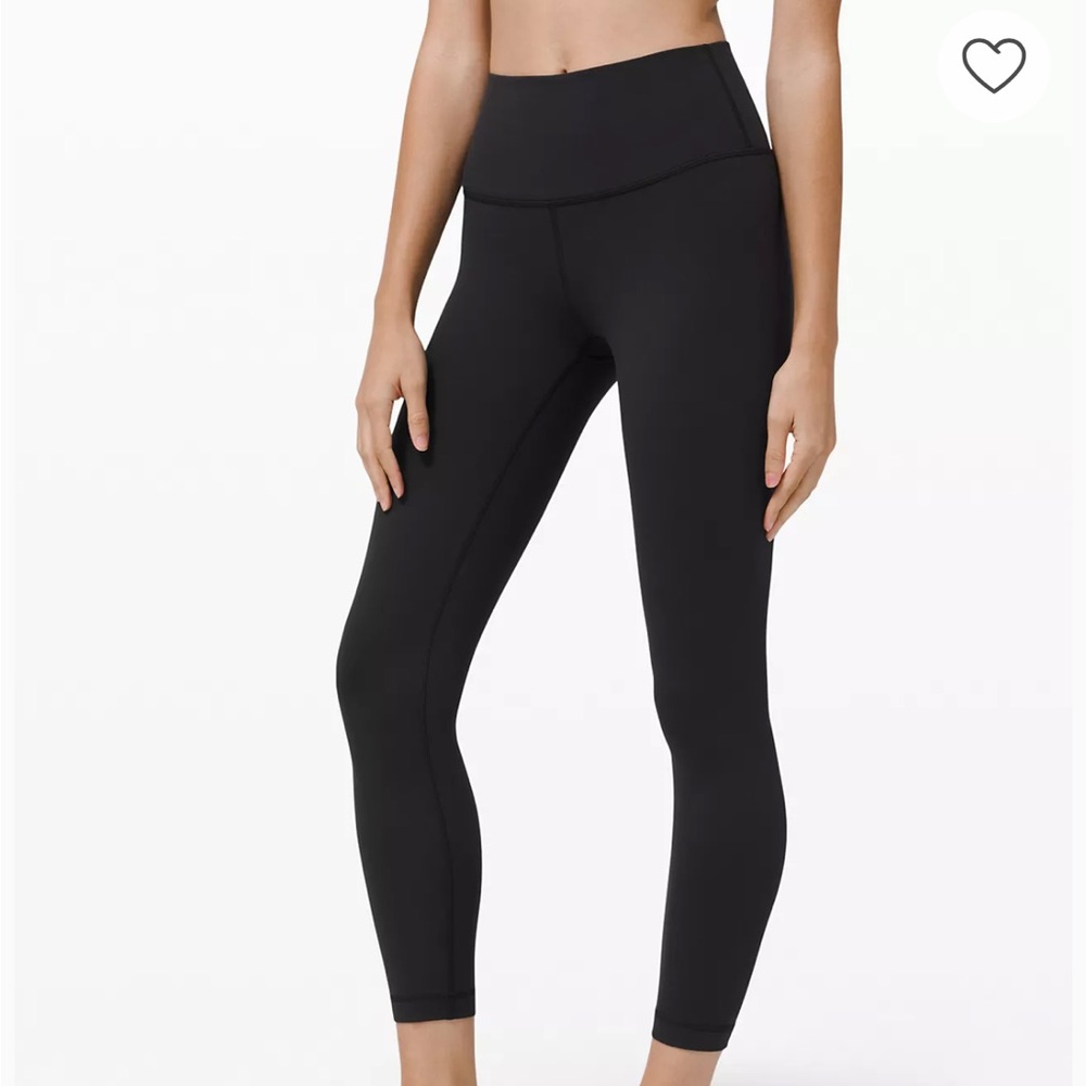 Lululemon Black Original Wunder Under Leggings